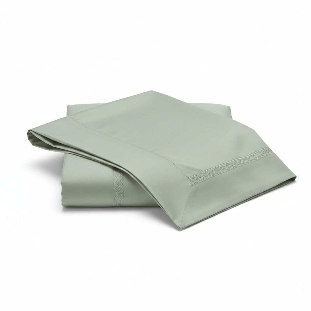 Sage Green Sateen Sheet Set