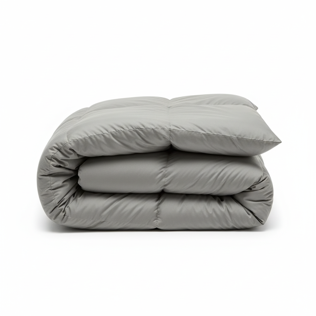 Dove Grey Heavyweight Winter Comforter