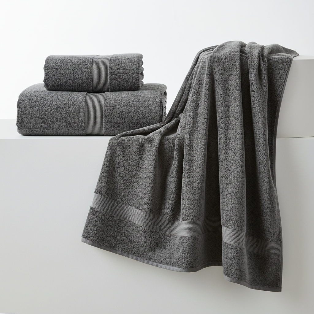 Charcoal Oversized Bath Sheet