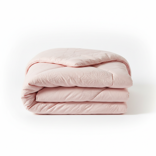 Blush Pink Lightweight Summer Comforter