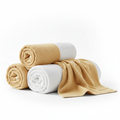 Ivory Plush Bath Towel Set